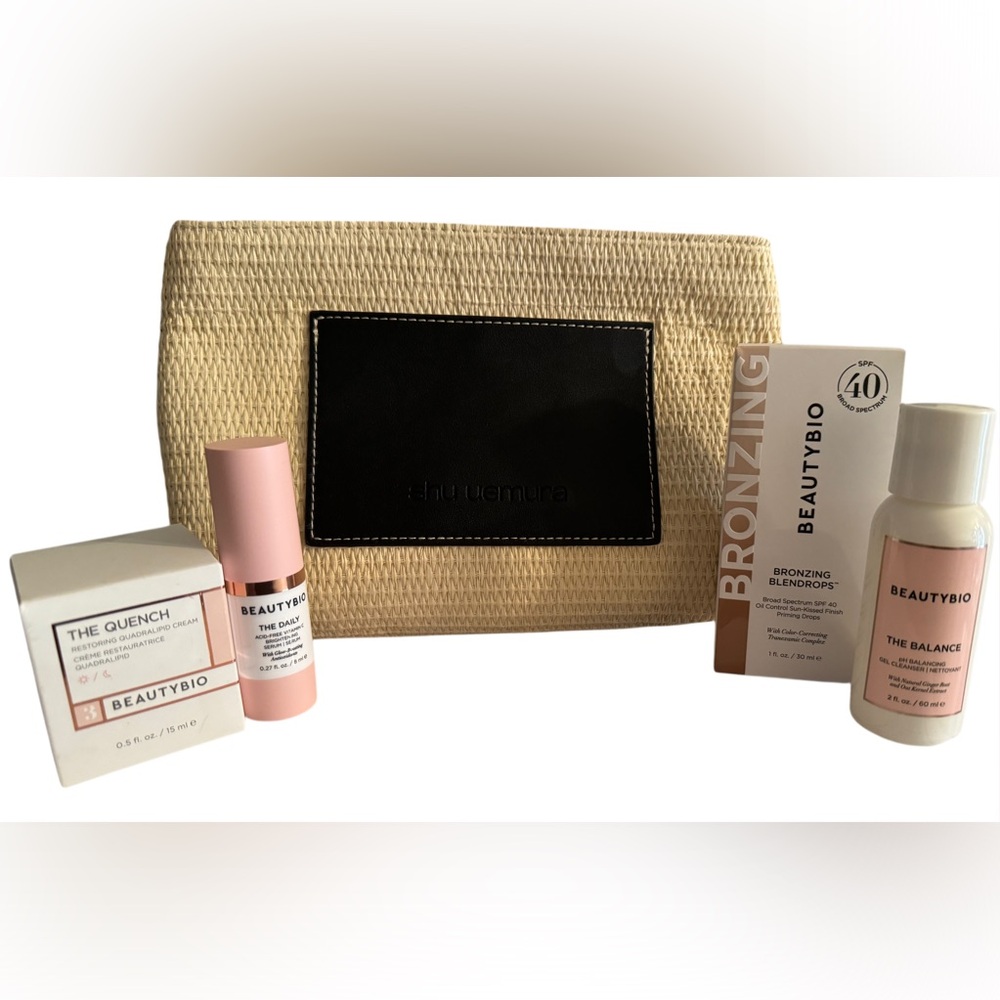Beauty Bio Bundle with Cosmetic Bag